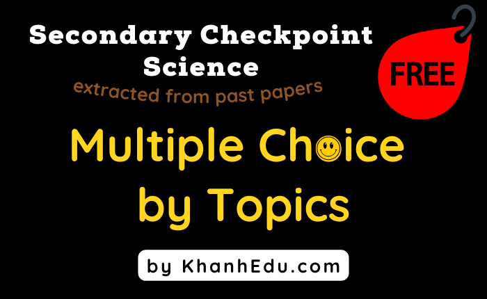 Secondary Checkpoint Science Quizzes