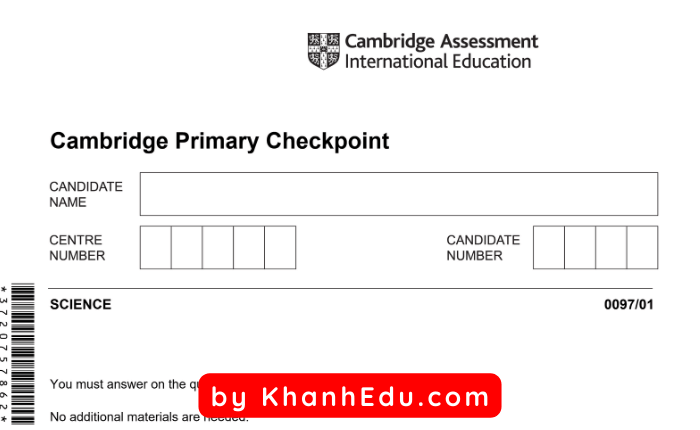 Solving Past Papers – Primary Checkpoint Science